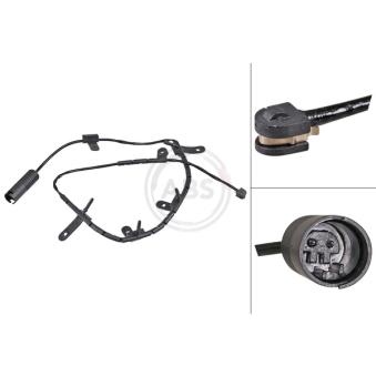 Contact d'avertissement, usure des plaquettes de frein A.B.S. 39606 pour VOLKSWAGEN PASSAT Cooper S - 170cv