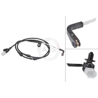 Contact d'avertissement, usure des plaquettes de frein A.B.S. [39630]