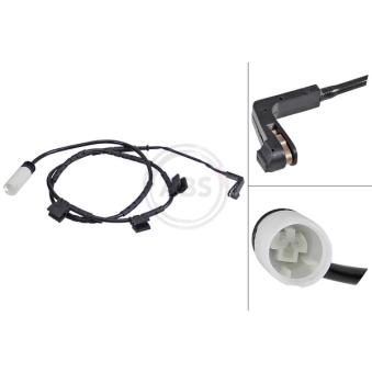 Contact d'avertissement, usure des plaquettes de frein A.B.S. [39646]