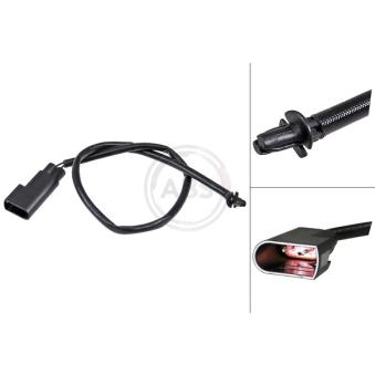 Contact d'avertissement, usure des plaquettes de frein A.B.S. 39669 pour LEXUS LS 2.2 TDCi - 110cv