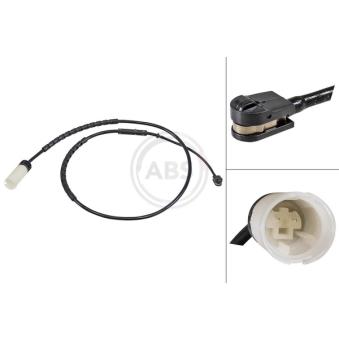 Contact d'avertissement, usure des plaquettes de frein A.B.S. [39699]