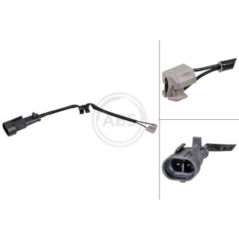 Contact d'avertissement, usure des plaquettes de frein A.B.S. 39713 pour MAYBACH 57 35S/E. 35C/E - 82cv