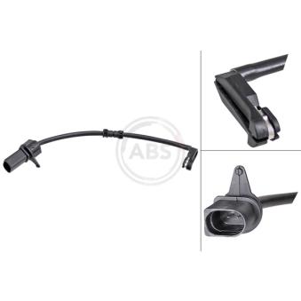 Contact d'avertissement, usure des plaquettes de frein A.B.S. 39734 pour AUDI A6 2.0 TDI - 150cv