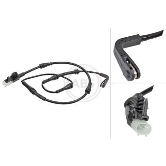 Contact d'avertissement, usure des plaquettes de frein A.B.S. [39906]