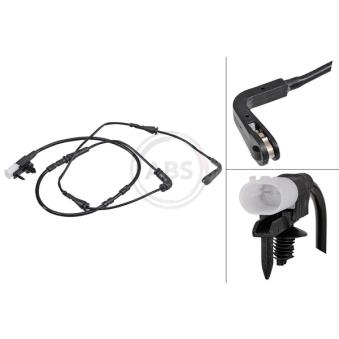 Contact d'avertissement, usure des plaquettes de frein A.B.S. [39909]