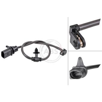 Contact d'avertissement, usure des plaquettes de frein A.B.S. [39913]