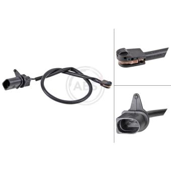 Contact d'avertissement, usure des plaquettes de frein A.B.S. 39921 pour AUDI E-TRON 55 quattro - 408cv