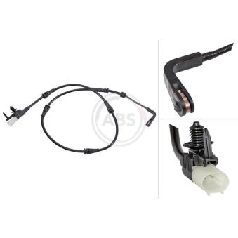 Contact d'avertissement, usure des plaquettes de frein A.B.S. [39978]