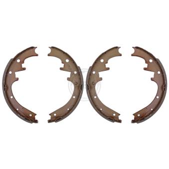 Jeu de mâchoires de frein A.B.S. 40670 pour BMW Série 3 2.8 CRD - 150cv