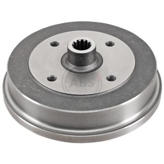 Tambour de frein A.B.S. 7161-S pour VOLKSWAGEN KARMANN GHIA 1500 - 44cv