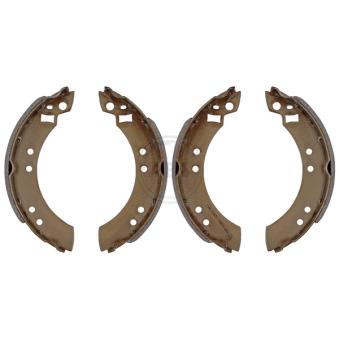 Jeu de mâchoires de frein A.B.S. 8742 pour HYUNDAI PONY 1.4 - 68cv