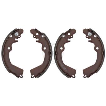 Jeu de mâchoires de frein A.B.S. 8903 pour MITSUBISHI SPACE 1.8 4x4 - 122cv