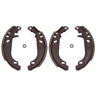 Jeu de mâchoires de frein A.B.S. 8932 pour MAZDA 626 1.9 D - 70cv