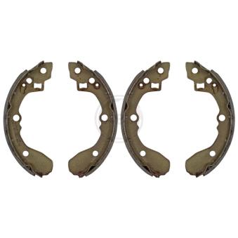 Jeu de mâchoires de frein A.B.S. 8936 pour KIA SHUMA 1.6 - 101cv