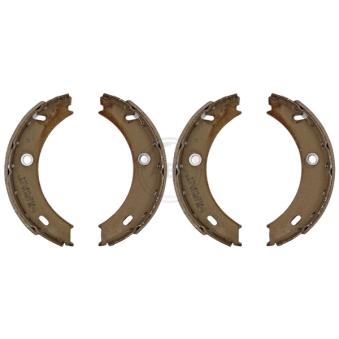 Jeu de mâchoires de frein, frein de stationnement A.B.S. 9022 pour MERCEDES-BENZ SPRINTER 412 D - 122cv