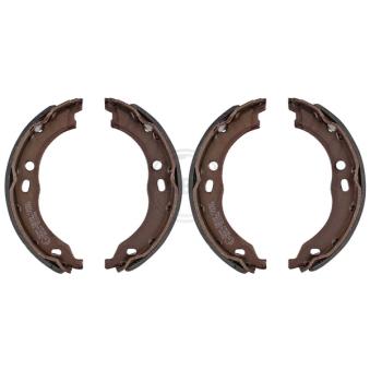 Jeu de mâchoires de frein, frein de stationnement A.B.S. 9244 pour VOLKSWAGEN FOX 1.6 HDI 90 - 90cv