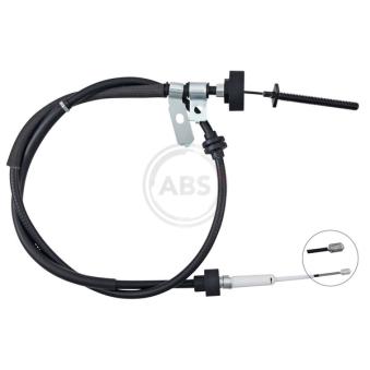 Tirette à câble, frein de stationnement A.B.S. K10012 pour LAND ROVER DISCOVERY 3.0 TD 4x4 - 245cv