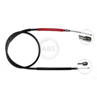 Tirette à câble, frein de stationnement A.B.S. K10018 pour ALFA ROMEO 33 1.4 i - 90cv