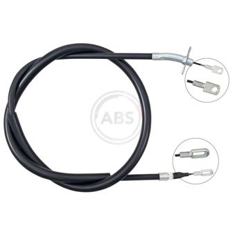Tirette à câble, frein de stationnement A.B.S. K10034 pour MERCEDES-BENZ SPRINTER 314 - 143cv