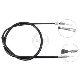 Tirette à câble, frein de stationnement A.B.S. K10036 pour FIAT STRADA 2.3 E quattro - 133cv
