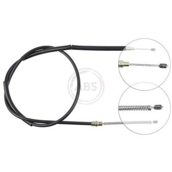 Tirette à câble, frein de stationnement A.B.S. K10037 pour ALFA ROMEO 33 1.4 i - 90cv