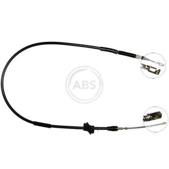Tirette à câble, frein de stationnement A.B.S. K10147 pour AUDI 80 1.8 - 88cv