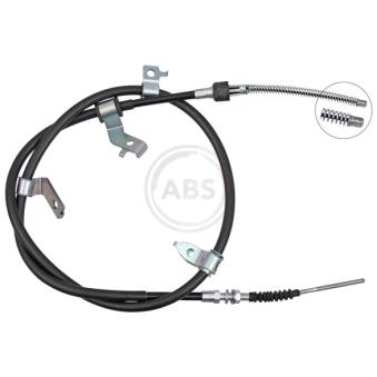 Tirette à câble, frein de stationnement A.B.S. OEM MN102396