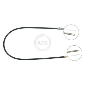 Tirette à câble, frein de stationnement A.B.S. K10257 pour CITROEN CX 2500 D - 75cv