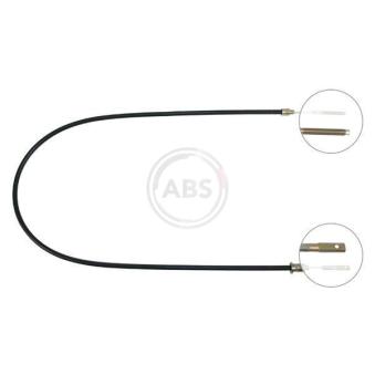 Tirette à câble, frein de stationnement A.B.S. K10258 pour CITROEN CX 2500 D - 75cv