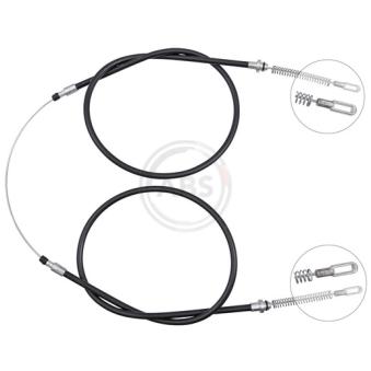 Tirette à câble, frein de stationnement A.B.S. K10264 pour IVECO DAILY 49-12 V 116cv