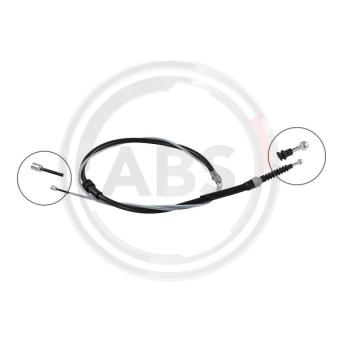 Tirette à câble, frein de stationnement A.B.S. K10339 pour LANCIA LYBRA 2.0 TDI 4motion - 110cv