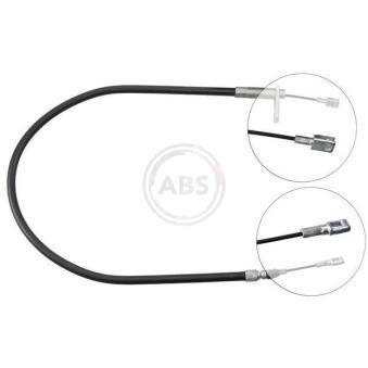 Tirette à câble, frein de stationnement A.B.S. K10606 pour MERCEDES-BENZ SL 320 - 224cv