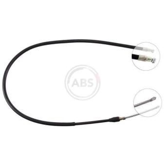 Tirette à câble, frein de stationnement A.B.S. OEM 5976023301