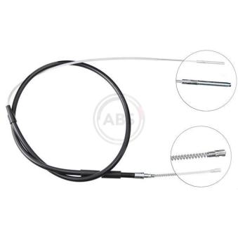 Tirette à câble, frein de stationnement A.B.S. K11386 pour MERCEDES-BENZ CLASSE E 1.5 - 70ch