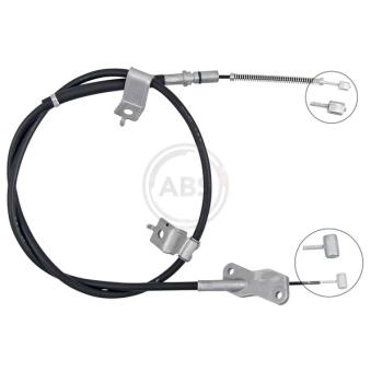 Tirette à câble, frein de stationnement A.B.S. K11604 pour FORD KUGA 1.3 - 65cv