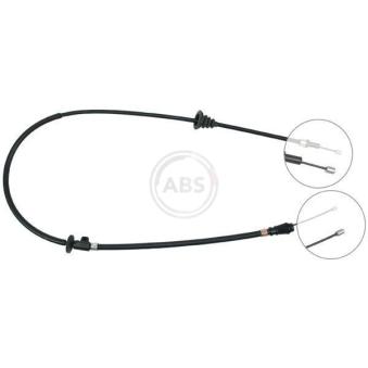 Tirette à câble, frein de stationnement A.B.S. K11676 pour SEAT TERRA 2.4 - 140cv