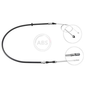 Tirette à câble, frein de stationnement A.B.S. K12058 pour BMW Série 5 1.2 - 60cv