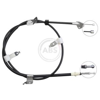 Tirette à câble, frein de stationnement A.B.S. [K12070]