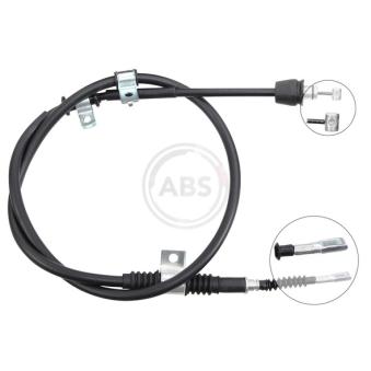 Tirette à câble, frein de stationnement A.B.S. [K12090]