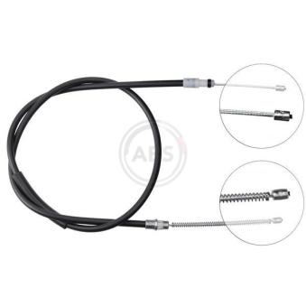 Tirette à câble, frein de stationnement A.B.S. [K12178]