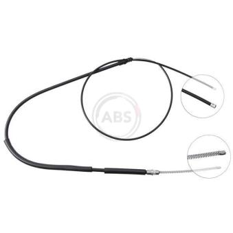 Tirette à câble, frein de stationnement A.B.S. [K12387]