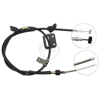 Tirette à câble, frein de stationnement A.B.S. K12637 pour SUZUKI VITARA 1.9 TD - 75cv