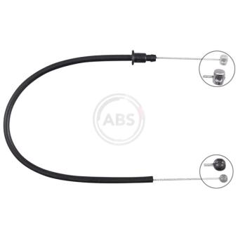 Tirette à câble, frein de stationnement A.B.S. K12811 pour MERCEDES-BENZ CLK 320 CDI - 224cv