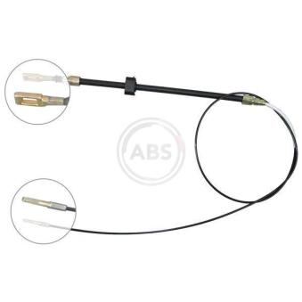 Tirette à câble, frein de stationnement A.B.S. K13211 pour MERCEDES-BENZ SPRINTER 314 - 143cv