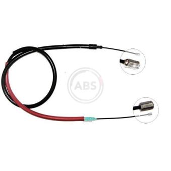 Tirette à câble, frein de stationnement A.B.S. K13327 pour CITROEN XSARA 1.9 D - 68cv