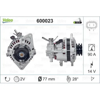 Alternateur VALEO OEM 3730042863