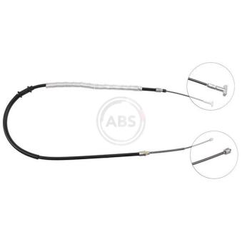 Tirette à câble, frein de stationnement A.B.S. K13567 pour FIAT MAREA 1.6 100 16V Bipower - 103cv