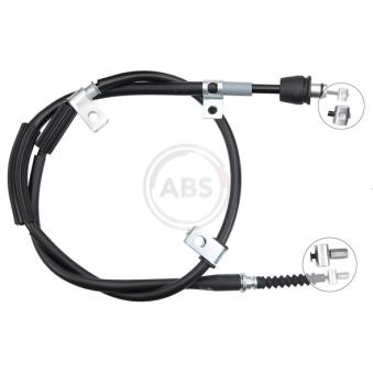 Tirette à câble, frein de stationnement A.B.S. K13900 pour HYUNDAI COUPE 1.6 16V - 107cv