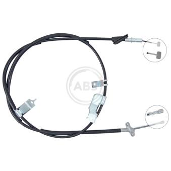 Tirette à câble, frein de stationnement A.B.S. K14101 pour HONDA CR-V 2.0 - 150cv