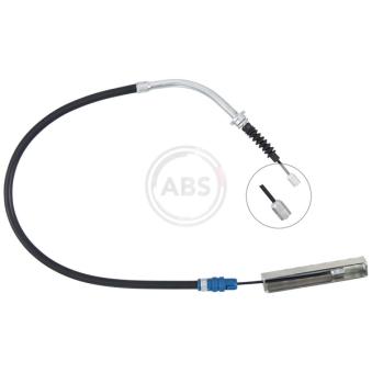 Tirette à câble, frein de stationnement A.B.S. K14150 pour AUDI A5 Cooper D - 116cv